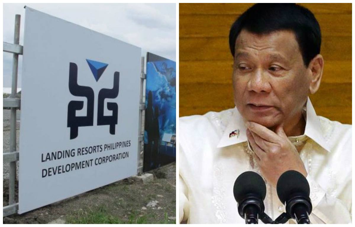 Philippines President Rodrigo Duterte Says DOJ Agrees Landing Casino Cannot Proceed