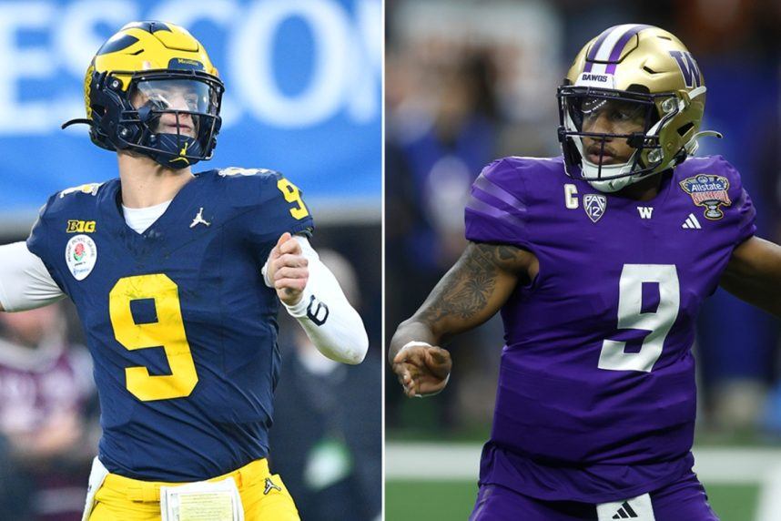 Michigan Favored for CFP National Championship, but Big Bets on Washington