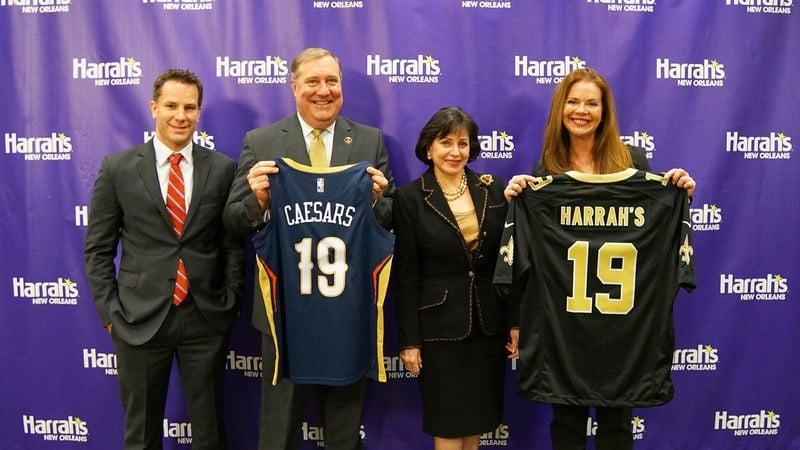 Saints and Pelicans Each Partner With Harrah’s New Orleans Ahead of Lawmaker’s Attempt to Revive Failed Sports Betting Proposal