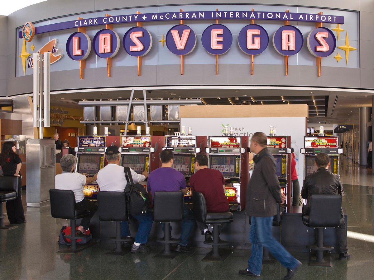 Nevada Casino Revenue Soars in April, McCarran Airport Traffic Flies to New High