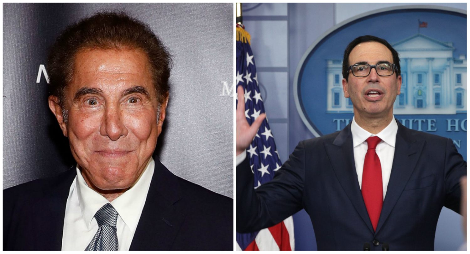 Steve Wynn Met With Treasury Department For Advice After Selling $2.1B Stake in Casino Empire